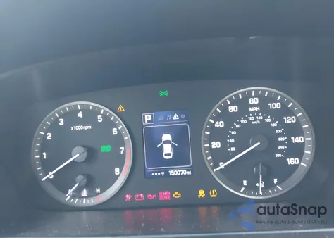 2016 Hyundai Sonata Se z USA, uszkodzony, nr VIN 5NPE24AF9GH287944